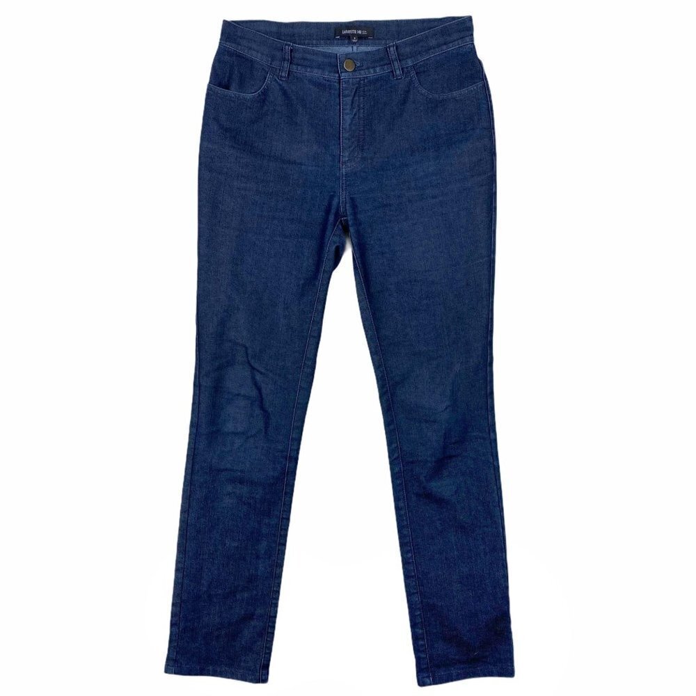 Lafayette 148 Primo Denim Curvy Fit Slim Leg Jeans